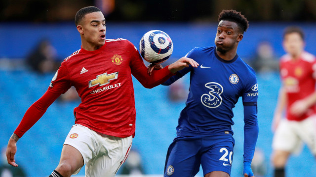 Pertandingan Liga Premier antara Chelsea vs Manchester United di Stamford Bridge, London, Inggris, Minggu (28/2). Foto: Ian Walton/REUTERS