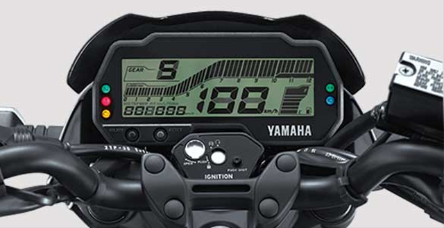 Panel instrumen Yamaha Vixion. Foto: dok. YIMM