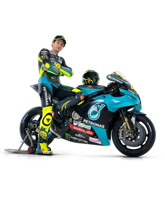 Valentino Rossi di TIm Petronas Yamaha Sepang Racing Team. Foto: dok. Petronas Sepang Racing Team