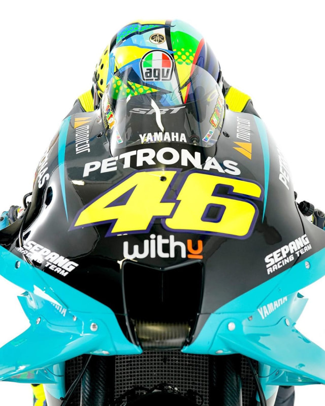 Valentino Rossi di TIm Petronas Yamaha Sepang Racing Team. Foto: dok. Petronas Sepang Racing Team