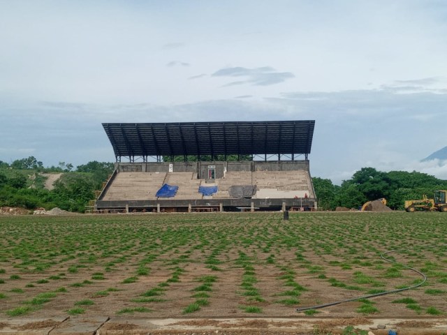 Stadion Gelora 99 Lembata. Foto: Teddi Lagamaking. 