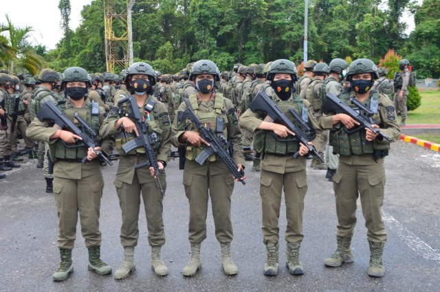 Polri kirim anggota polwan terlatih ke Satgas Nemangkawi, Papua. Foto: Dok. Istimewa