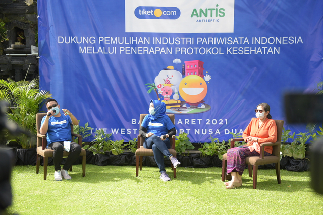 Bersama tiket.com, Antis mendukung pemulisan industri pariwisata Indonesia. Foto: dok. Enesis Group