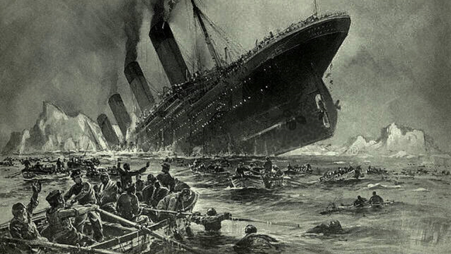 Tenggelamnya Kapal Titanic tahun 1912 | Wikimedia Commons