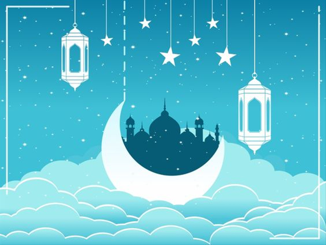 Ilustrasi Puasa Ramadhan, sumber: Pinterest