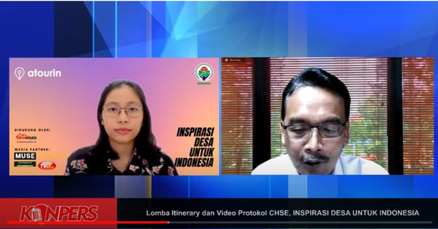 Atourin-Kemendesa PDTT RI menggelar Lomba Membuat Itinerary dan Video Protokol CHSE