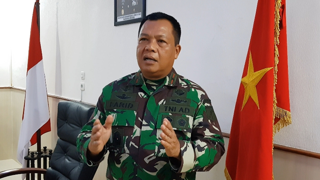 Komandan Korem 132 Tadulako Brigjen TNI Farid Makruf. Foto: PaluPoso