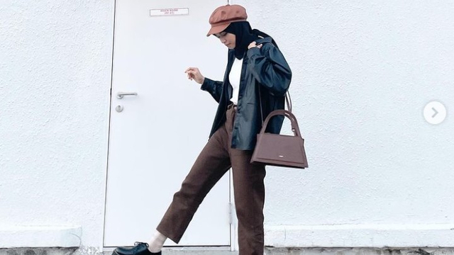 Inspirasi OOTD ala Korea. Foto: Instagram/@farajuliana