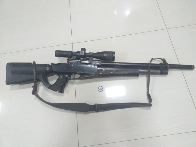 Senjata yang digunakan pria di Bali untuk menembak kenalan istrinya - IST