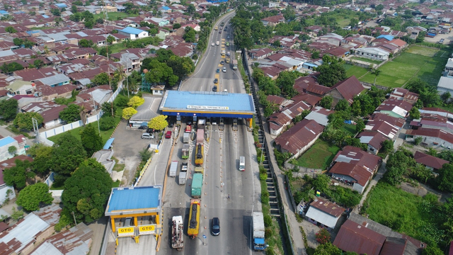 Jasa Marga lakukan integrasi 3 ruas tol di area Medan, baik yang ke arah Tebing Tinggi, Tanjung Morawa, dan Binjai. Foto: Jasa Marga