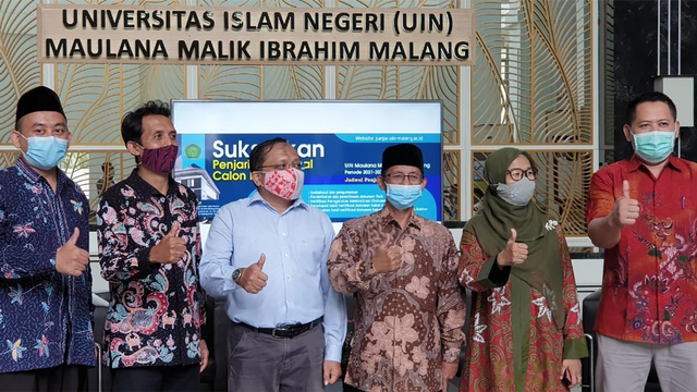 Panitia Penjaringan Bakal Calon Rektor UIN Maliki.(dok/UIN Maliki).