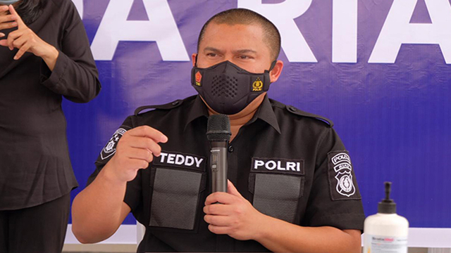 DIREKTUR Reserse dan Kriminal Umum (Direskrimum) Polda Riau, Kombes Pol Teddy Ristiawan. 
