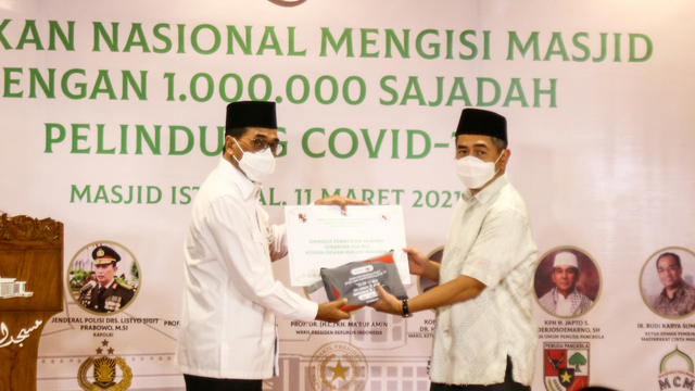 Indika Foundation Dukung Gerakan 1 Juta Sajadah Pelindung COVID-19 di Masjid (64007)