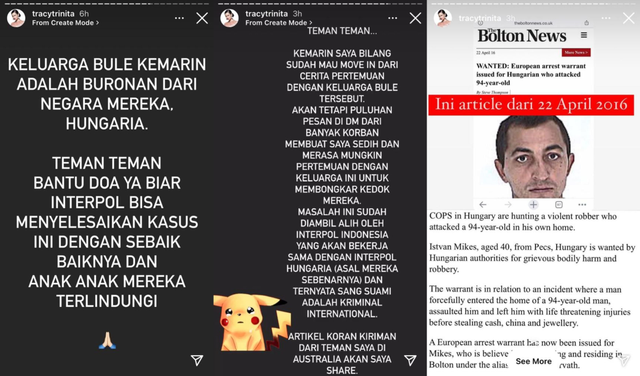 Tracy Trinita Bongkar Modus Penipuan oleh Keluarga Bule Asal Hungaria (493579)