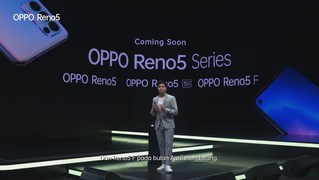 Pengumumkan smartphone Oppo Reno 5 Series. Foto: Dok. Oppo