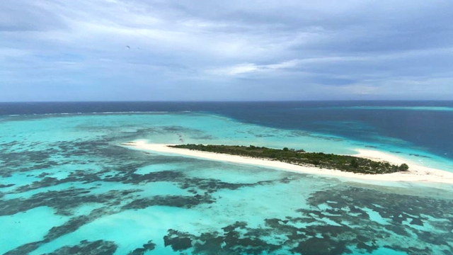 Pulau Lantigiang, di Kabupaten Kepulauan Selayar, Sulsel, yang dijual Rp 900 juta. Foto: Dok. Istimewa
