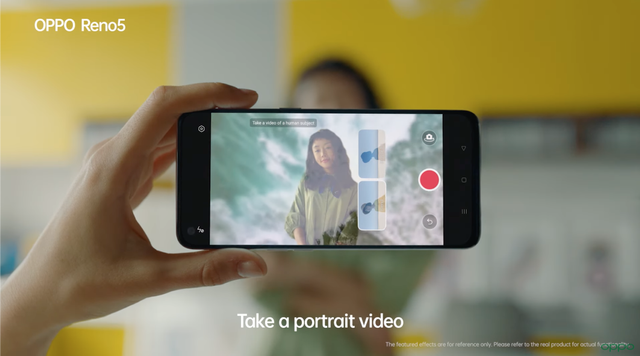 AI Mixed Portrait Oppo Reno 5 Foto: Oppo