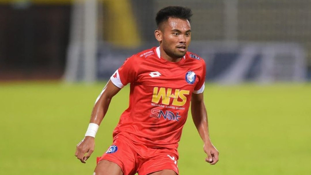 Saddil Ramdani debut bersama Sabah FA. Foto: Instagram/@officialsabahfc
