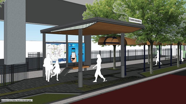 Intip Desain Kece Stasiun Gondangdia: Halte Terintegrasi, UMKM, Taman Cut Meutia (372870)