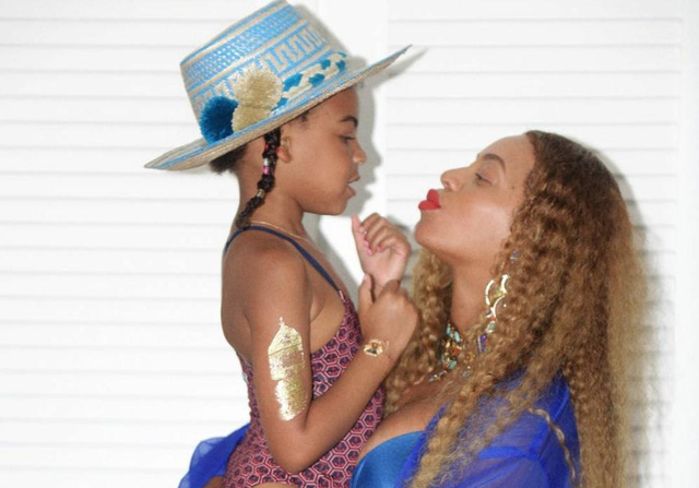Beyonce dan Blue Ivy. Foto: Instagram Beyonce