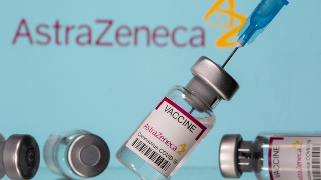 Ilustrasi vaksin corona AstraZeneca.
 Foto: Dado Ruvic/REUTERS