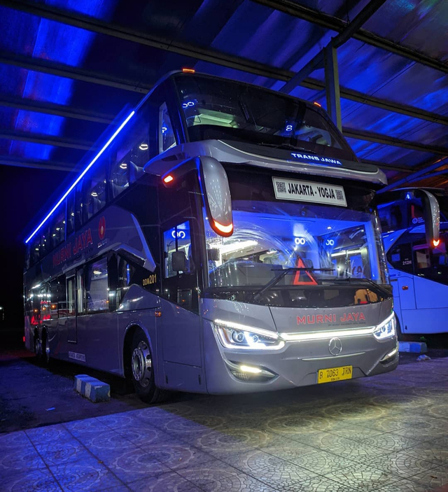 Bus PO Murni Jaya. Foto: dok. Murni Jaya