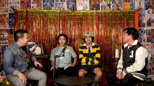 Teuku Ryzki Muhammad alias Kiki, Iqbaal Ramadhan, Bastian Steel, dan Aldi Maldini. Foto: YouTube/Teuku Ryzki