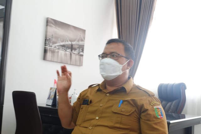 Kepala UTD PMI Provinsi Lampung dr Aditya M Biomed | Foto : Sidik Aryono/Lampung Geh