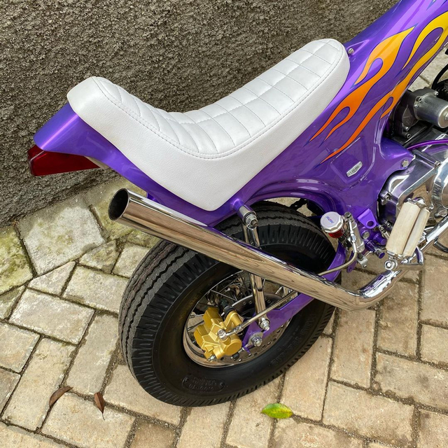 Replika Honda Dax bergaya Chopper. Foto: Riqzi Pratama/Lemb Inc