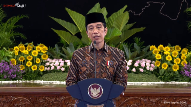 Jokowi di Peringatan Nuzulul Quran: Jangan Merasa Lebih Suci dari Yang Lain