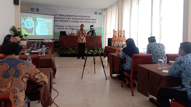 Kepala Pusat Studi Kebencanaan, Mitigasi dan Lingkungan LP2M, Ardyanto Tanjung, M.Pd.(foto:Feni Yusnia).