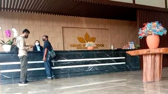 Hotel tempat syuting video porno viral di Bogor.  Foto: Dok. Istimewa
