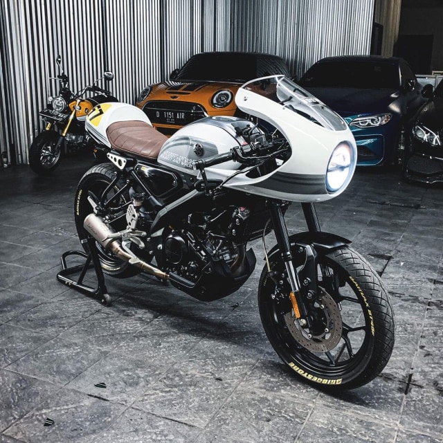 Modal Rp 5 Jutaan, Tampang Yamaha XSR 155 Dirombak Jadi BMW R nineT Racer (290149)