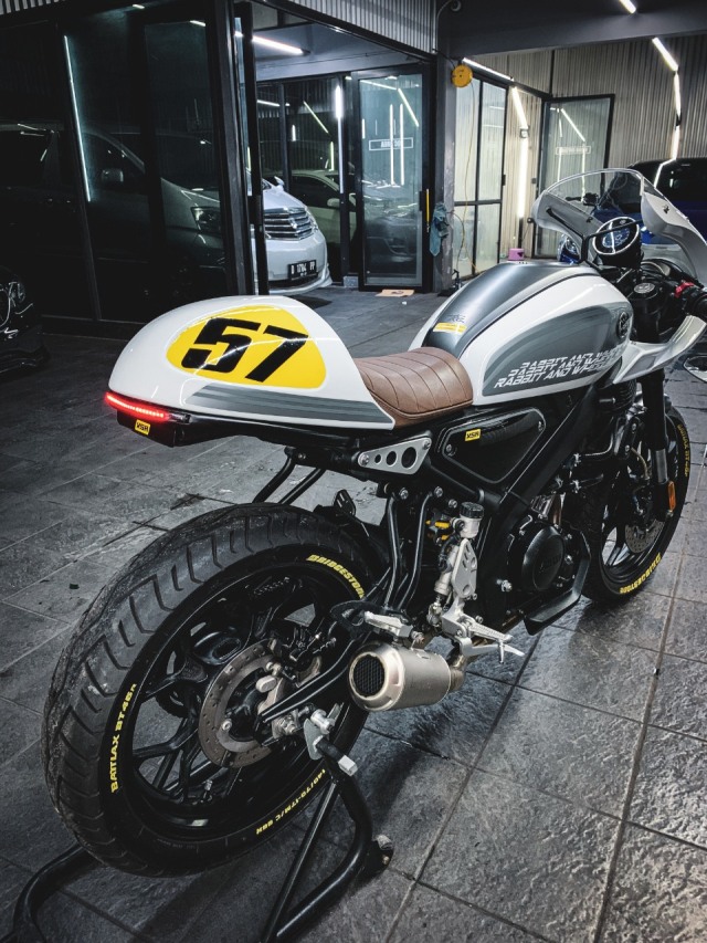 Modal Rp 5 Jutaan, Tampang Yamaha XSR 155 Dirombak Jadi BMW R nineT Racer (290150)