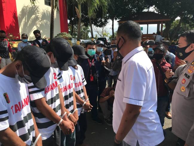 Komplotan curanmor di Batam libatkan pelajar. (Foto: Yude/Batamnews)