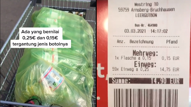Canggih, Alat Ini Bikin Belanja di Supermarket Bisa Bayar Pakai Botol Bekas (281239)