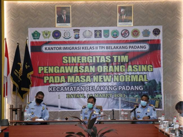 Rapat Persiapan Imigrasi Belakang Padang.