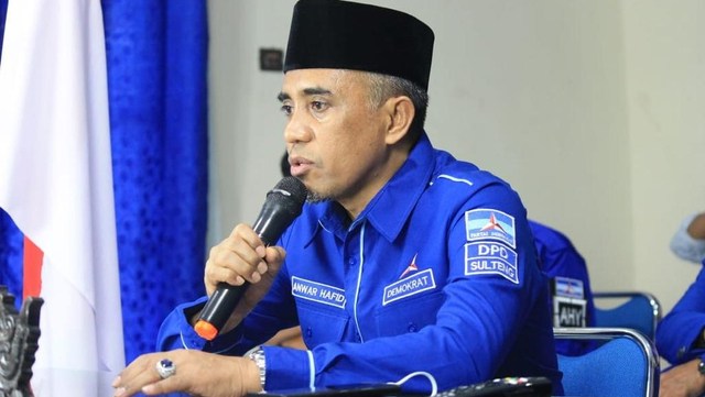 Ketua DPD Partai Demokrat Sulteng Anwar Hafid. Foto: Istimewa