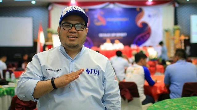 Baidillah Barra, Presiden TDA 5.0.(dok/pribadi).