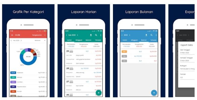 Aplikasi untuk menghitung pengeluaran