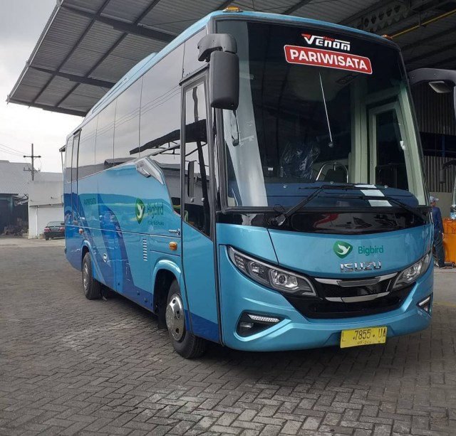 Bus Pariwisata Baru Bigbird. Foto: dok. Karoseri Tentrem