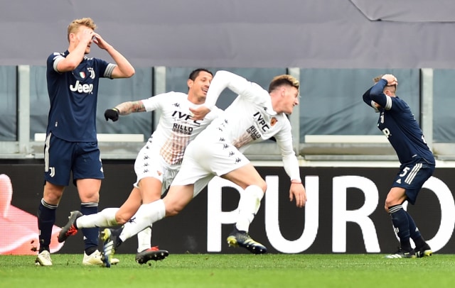 Juventus vs Benevento. Foto: REUTERS/Massimo Pinca