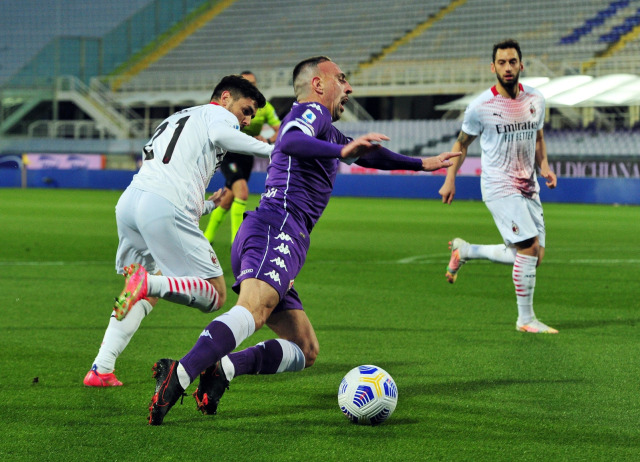 Fiorentina vs AC Milan. Foto: Jennifer Lorenzini/REUTERS