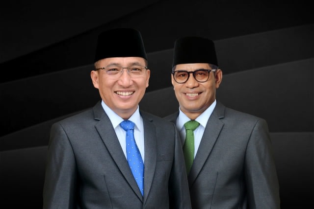 Pasangan calon nomor urut 2, M. Tauhid Soleman  dan Jasri Usman (TULUS). Foto: Istimewa