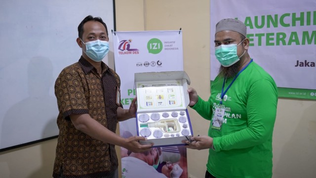 Telkom DES dan IZI Launching Pelatihan Keterampilan Bekam di RSH Jaktim