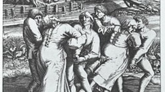 Ilustrasi Dancing Plague 1518. | Wikimedia Commons