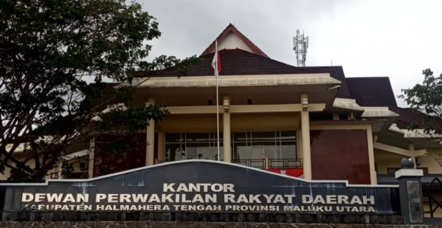 Kantor DPRD Halmahera Tengah (Halteng), Provinsi Maluku Utara. Foto: Istimewa