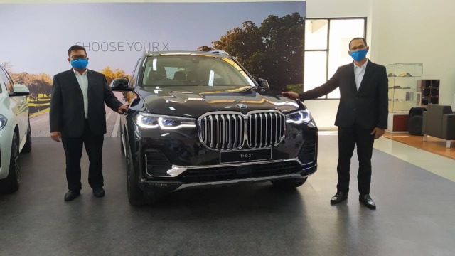 Peluncuran BMW X3 xDrive30i M Sport dan BMW X7 xDrive40i Opulence, di Kantor BMW Astra Malang, pada Selasa (23/3/2021). Foto: Ulul Azmy