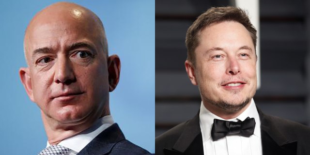 Viral Foto Jadul Elon Musk Dan Jeff Bezos Makan Bareng Saat Masih Akur Kumparan Com