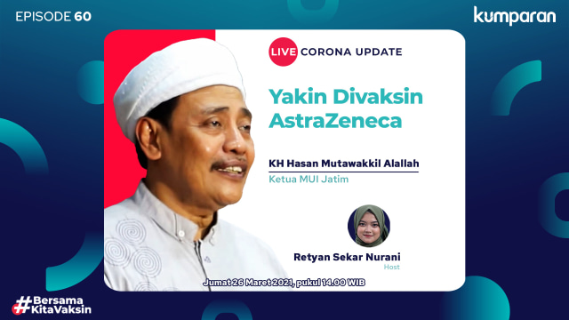 Live Corona Update: Yakin Divaksin AstraZeneca (197338)